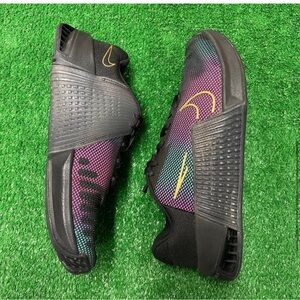 Size 8.5 - Nike Metcon 9 Premium Black Fireberry Gold W